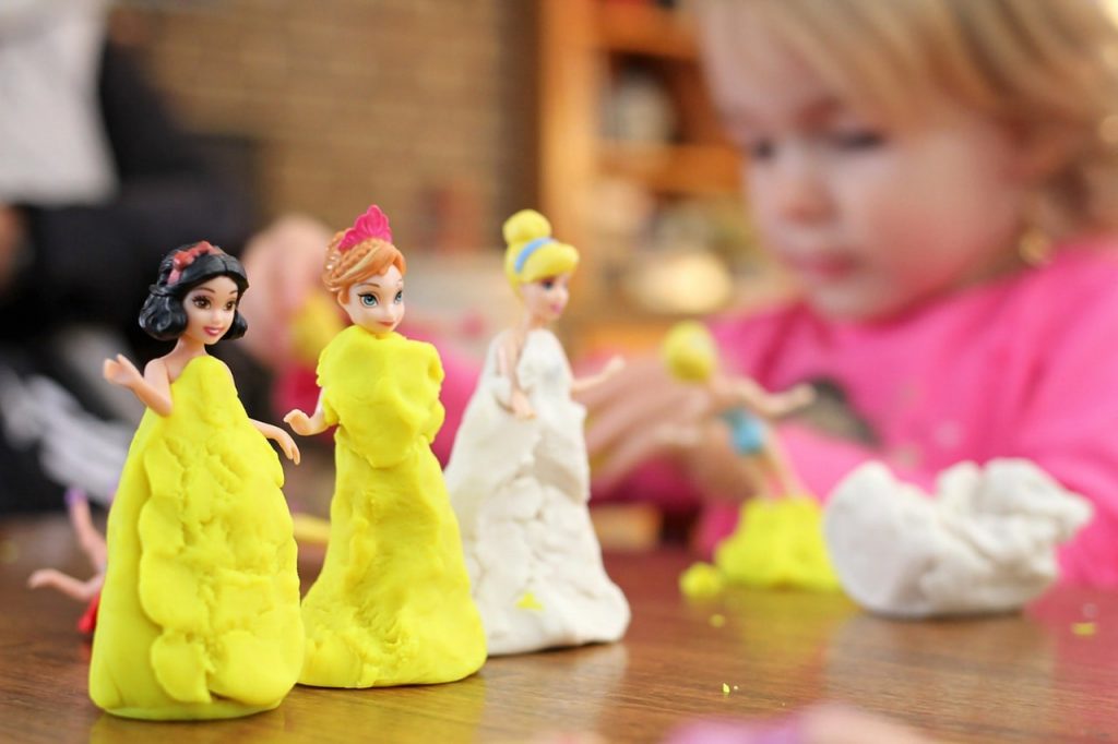 Princess Play Dough Princess Party Craft Ideas