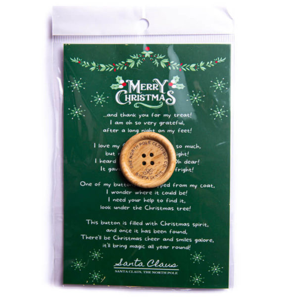 Santa's Lost Button Packaging